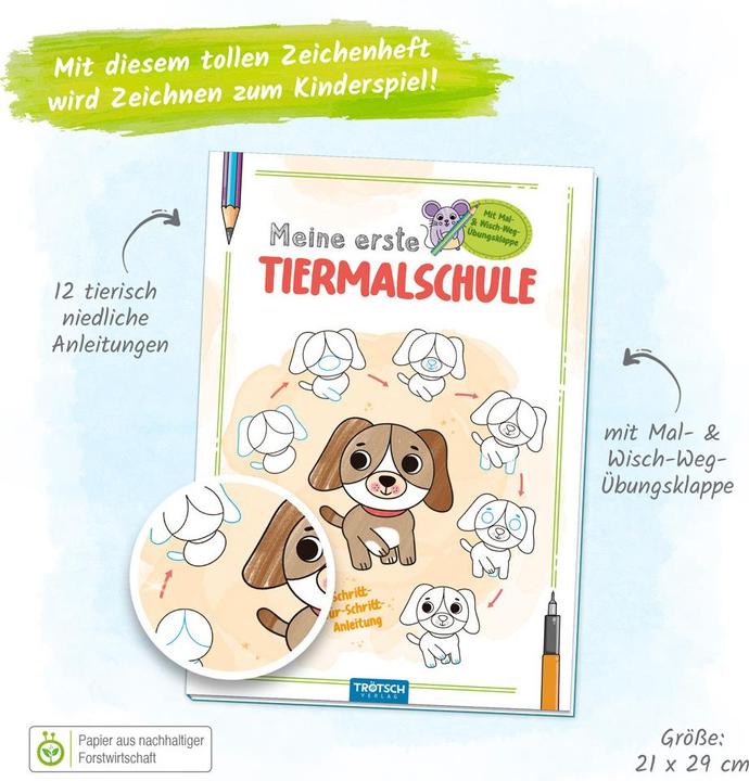 Immagine prodotto Libro da colorare Il mio primo animale da colorare scuola cane