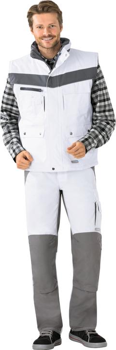 Productafbeelding Planam uniseks wintergilet PLALINE wit, zink maat XS (XS)