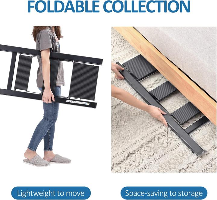 Image du produit Kingrack Echelle à marches (Escabeau, Marchepied pliant, 44.50 cm)