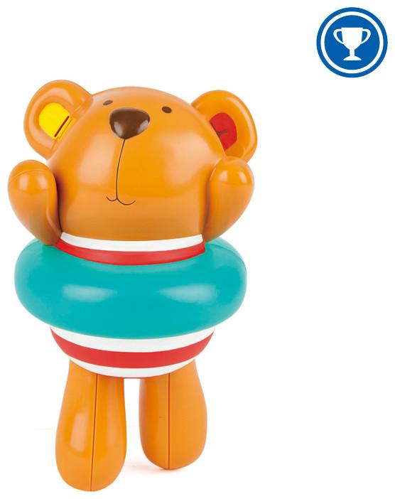 Actual product image Hape Teddy goes splashing