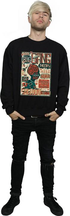 Produktbild Big Bang Theory Infografik Poster Baumwoll Sweatshirt (L)