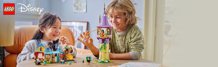 Produktbild LEGO Rapunzels Turm und die Taverne „Zum Quietscheentchen“ (43241, LEGO Disney)