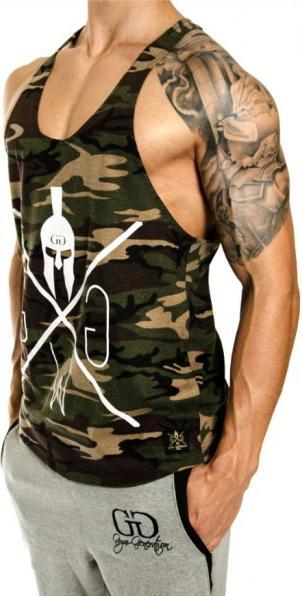 Actual product image Gym Generation Extreme Stringer BLACK (XL)