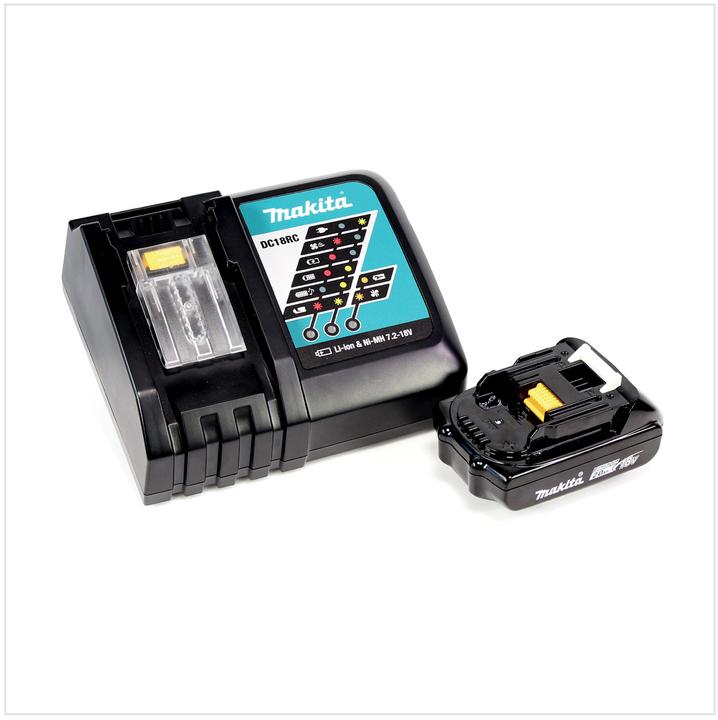 Image du produit Makita DTW 190 RY1J 18V Li-Ion Boulonneuse à chocs sans fil avec boîtier Makpac + 1x Batterie BL 182 (Fonctionnement sur batterie)