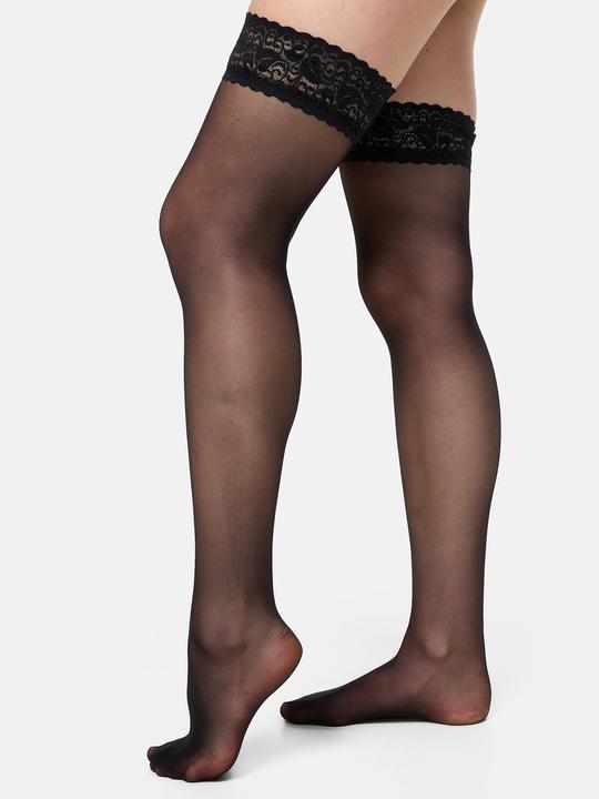 Produktbild Nur Die Feinstrumpfhose Goodbye Laufmaschen Halterlos 20 DEN (20 DEN, 38 - 40)