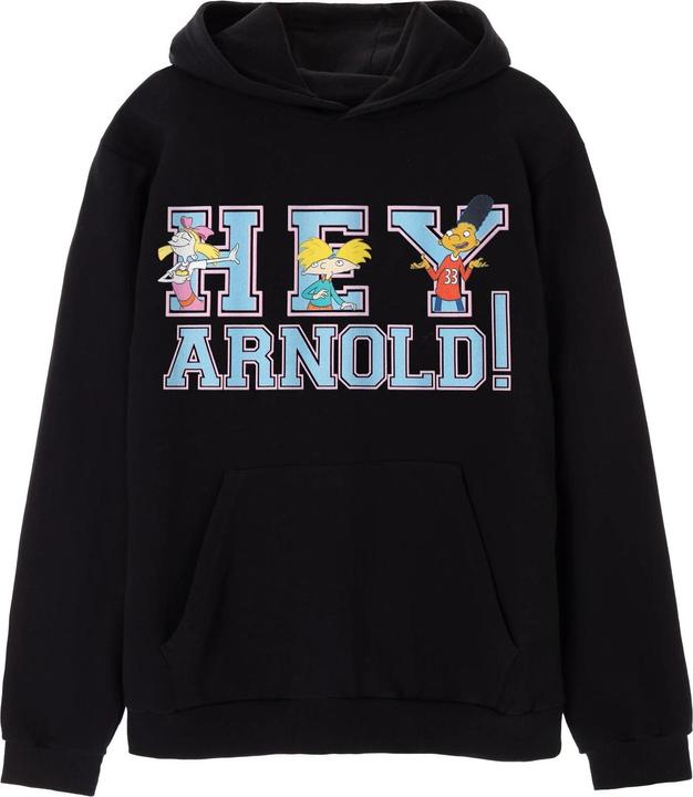 Actual product image Hey Arnold! Mens Collegiate Hoodie (XXL)