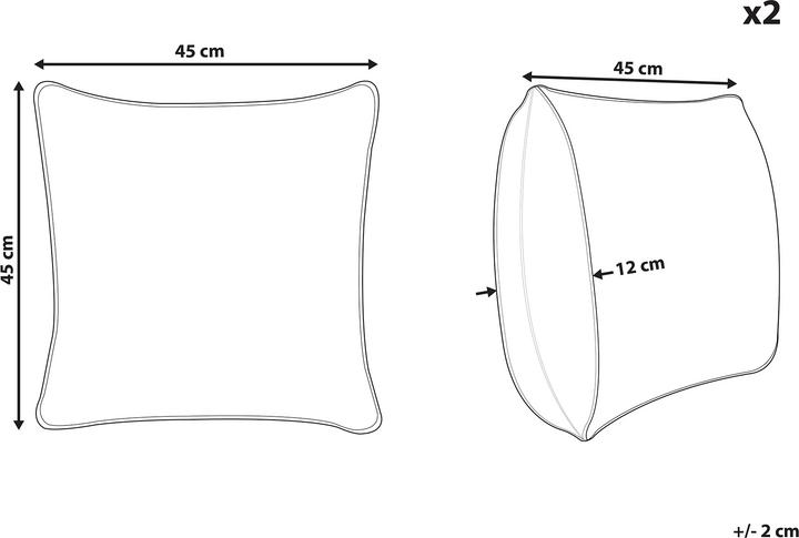 Produktbild Beliani Cassia (45 x 45 cm)