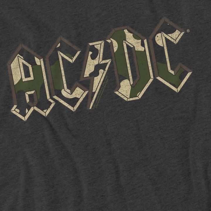 Immagine prodotto AC/DC Maglietta Logo Mimetico Adulto Unisex (3XL)