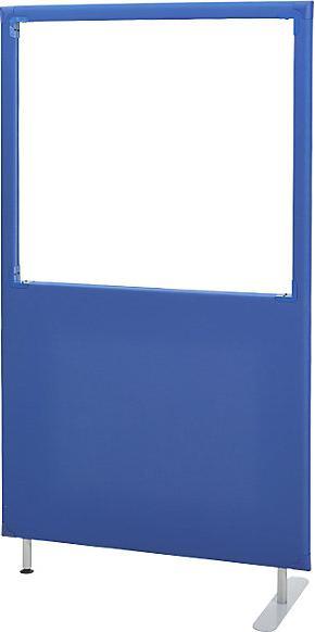 Immagine prodotto eurokraft pro Parete divisoria fonoassorbente, pannello con finestra, altezza 1800 mm (1000 x 1800 x 50 mm)