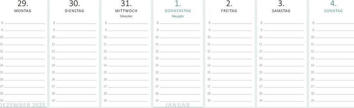 Image du produit Tischkalender Lebensweisheiten 2026 (Couverture rigide, Allemand)
