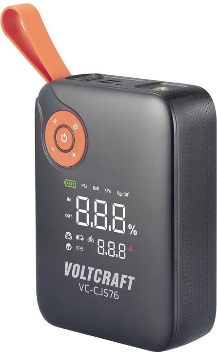 Produktbild Voltcraft Schnellstartsystem VC-CJS76 VC-16024485 Starthilfestrom (12 V)=300 A (600 A, 7200 mAh)