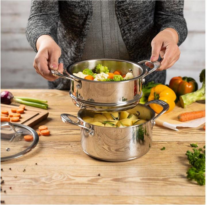 Produktbild Kuhn Rikon Dämpfaufsatz Set (20 cm, Metall)