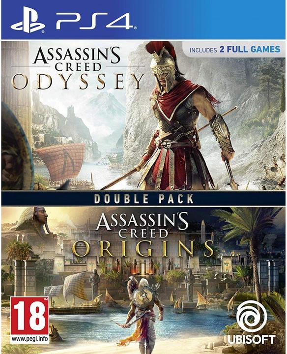 Produktbild Ubisoft Assassin's Creed Odyssey + Origins (PS4, EN)