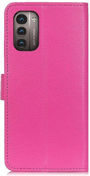Actual product image MU Classic Litchi Leather Bookcover Series (Nokia G21, Nokia G11)