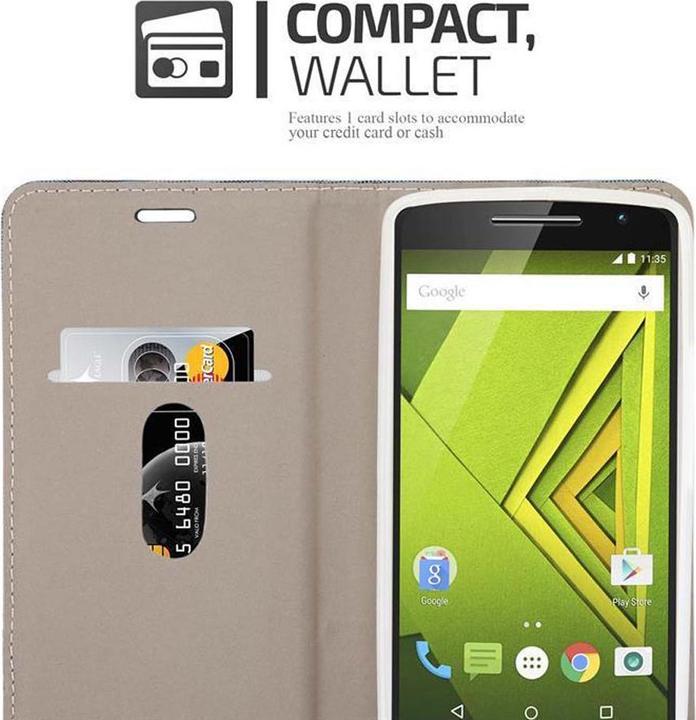 Productafbeelding Cadorabo Boek Jeans Optiek Cover (Motorola Moto X Play)