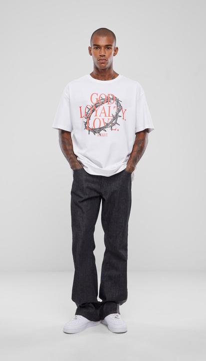 Image du produit Urban Classics Tee surdimensionné God Loyalty Love - 119389 (3XL)