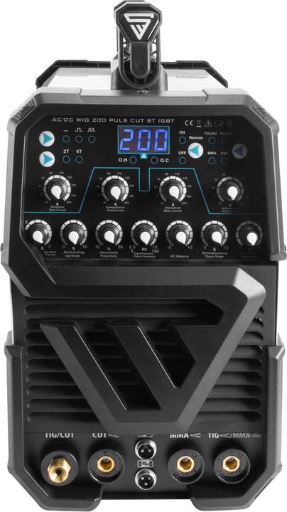 Actual product image Stahlwerk AC/DC TIG 200 pulse welder with full plasma equipment
