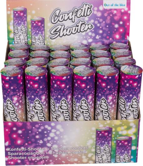 Actual product image Out of the blue Colourful confetti thrower