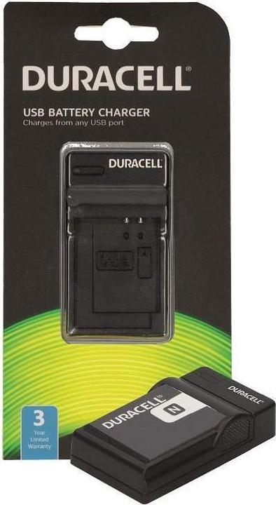 Produktbild Duracell Ladegerät mit USB Kabel für DR9953/NP-BN1 (Kamera Akku Ladegerät)