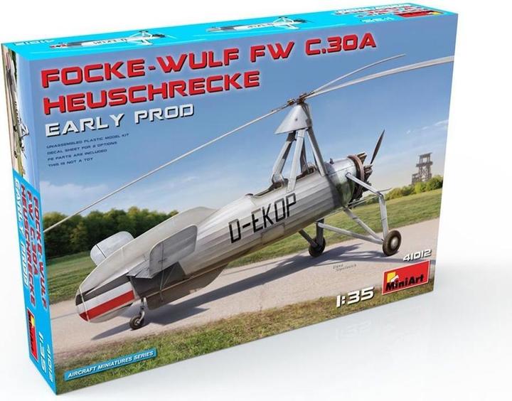 Actual product image Mini art Focke-Wulf Fw C.30A Locust. Early Prod