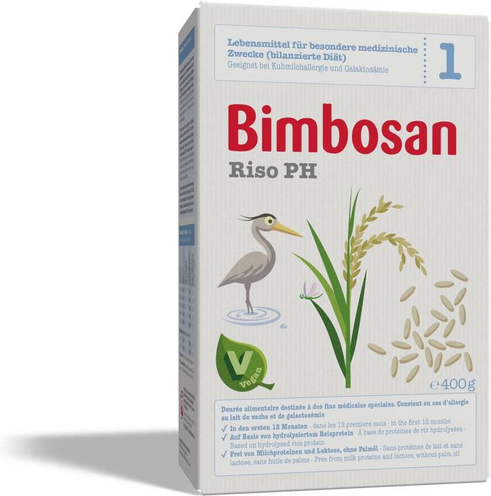 Image du produit Bimbosan Riso PH 1 (400 g, jusqu'à 12 M.)