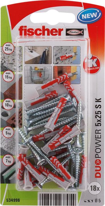 Immagine prodotto Fischer Duopower (18 pz.)