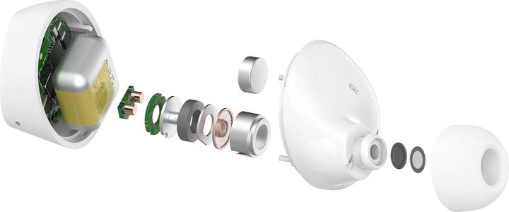 Produktbild Belkin Auc009btwh Soundform Bolt True (keine Geräuschunterdrückung, 19 h, Kabellos)