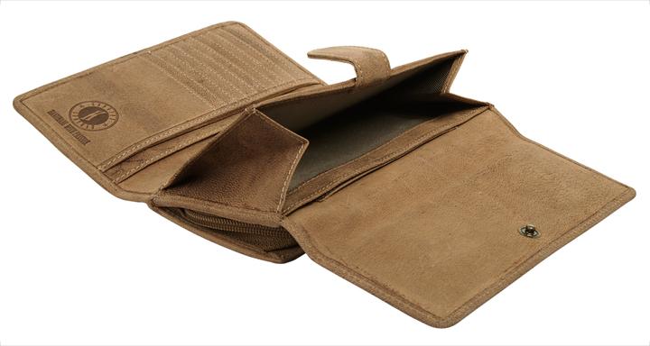 Image du produit Klondike 1896 Donna Cuir naturel Damengeldbörse, Marron moyen