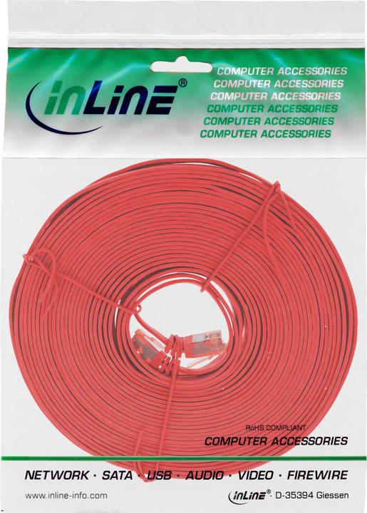 Image du produit InLine Câble réseau (U/UTP, CAT6, 10 m)