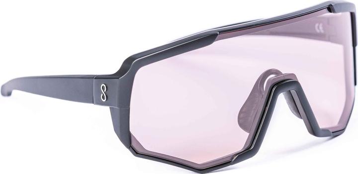 Actual product image Coast Optics Nita 2 Sportbrille schwarz mit Pink Crystal und klarem Glas (Black, Black)