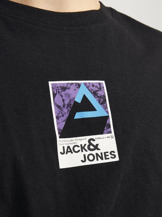Actual product image Jack & Jones Printed round neck T-shirt T-shirt (S)