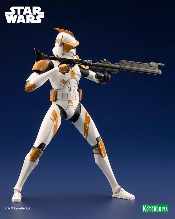 Actual product image Kotobukiya Star Wars The Clone Wars statuette PVC ARTFX 1/10 Commander Cody 17 cm