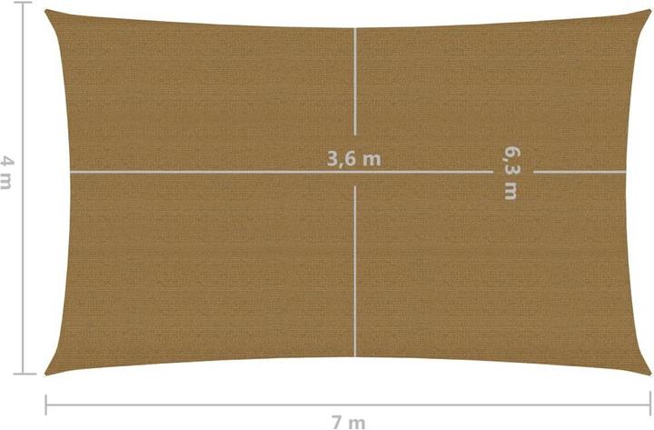 Immagine prodotto VidaXL Tenda da sole (400 x 700 cm)