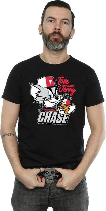 Immagine prodotto Tom & Jerry Cat & Mouse Chase Maglietta Uomo (S)