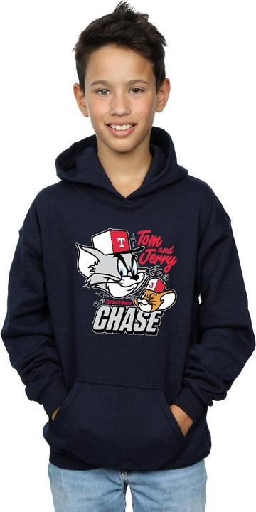 Produktbild Tom & Jerry Cat & Mouse Chase Kapuzenpullover Jungen (128)