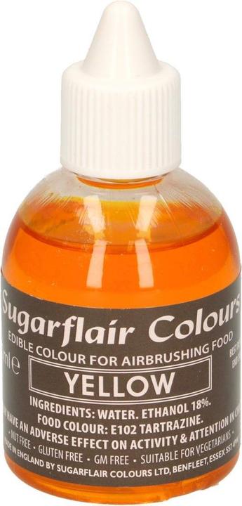 Immagine prodotto Sugarflair Colorante per aerografo - Giallo (60 ml)
