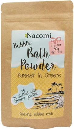 Nacomi Bubble Bath Powder Powder Powder For Bath Summer In Greece 150G