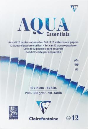 Produktbild Clairefontaine Aquarellpapier (300 g/m², 12 x)
