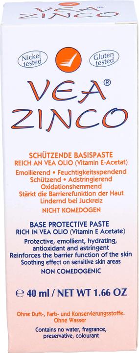 Image du produit VEA pâte protectrice oxyde de zinc pâte (Lotion pour le corps, 40 ml)