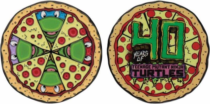 Immagine prodotto Fanattik Moneta da collezione Teenage Mutant Ninja Turtles 40° Anniversario Edizione Limitata (2024)