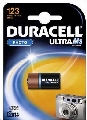 Image du produit Duracell Ultra Photo (1 pcs, CR123A, 1400 mAh)