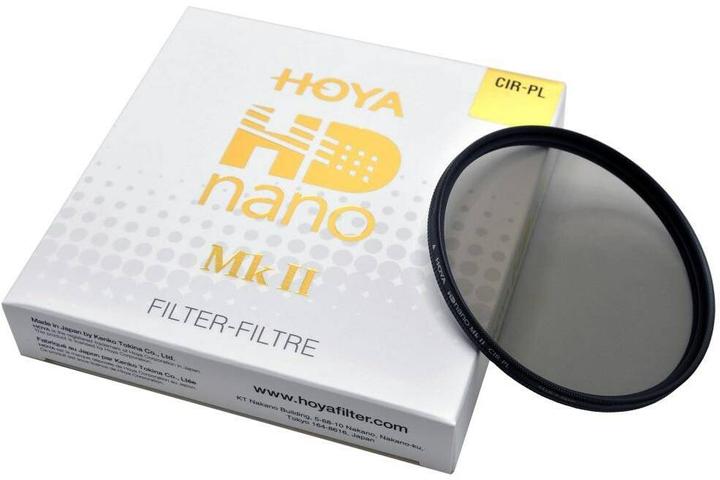 Actual product image Hoya HD Nano Mk II CIR-PL Filter (52 mm, Polarizing filter, 52 mm)