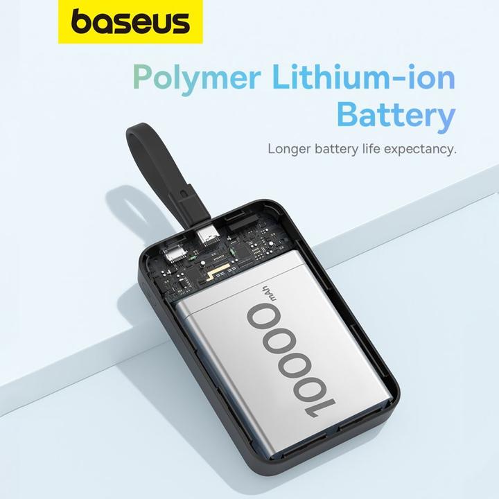 Produktbild Baseus Magnetic Mini Charger (10000 mAh, 30 W, 37 Wh)