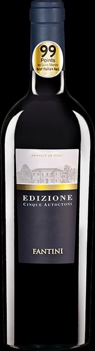 Actual product image Fantini Farnese Edizione Cinque Autoctoni VDT Rosso barrica (1 x 75 cl, 2017)