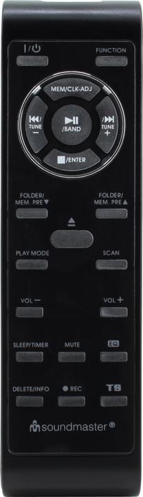 Actual product image Soundmaster MCD5550D (Tape deck, Record player, Bluetooth, CD player, 2x 2.5 W)