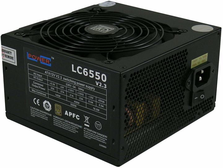 Immagine prodotto LC-Power SuperSilent Black-Edition 6550 (550 W)