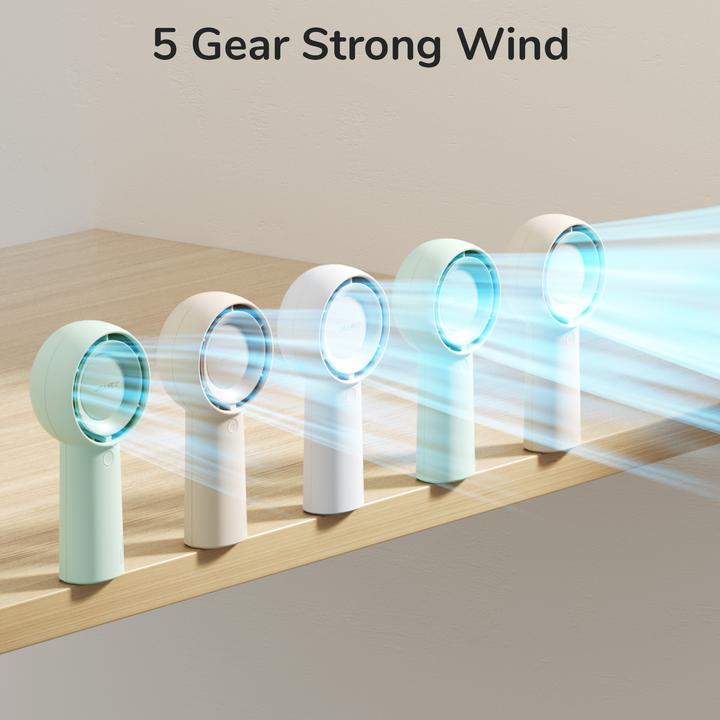Produktbild Jisulife Handheld Fan Life5 plus (4000 mAh) green