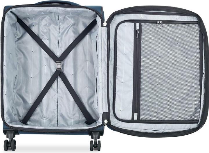 Immagine prodotto Delsey Valigia / trolley / valigia da viaggio Zachte - Sky Max 2.0 - 70,5 cm - Blauw (79 l, L (90 - 115l))