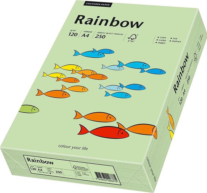 Actual product image Rainbow Copy paper coloured A3 (80 g/m², 500 x, A3)