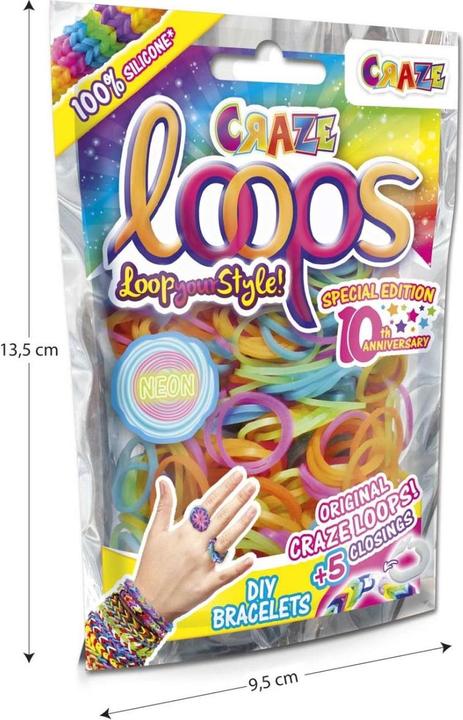 Produktbild Craze Loops - 100 Loops Bag ass.